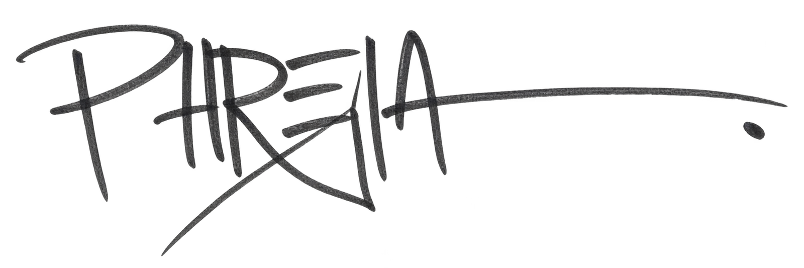 Firma de Enrique Pareja