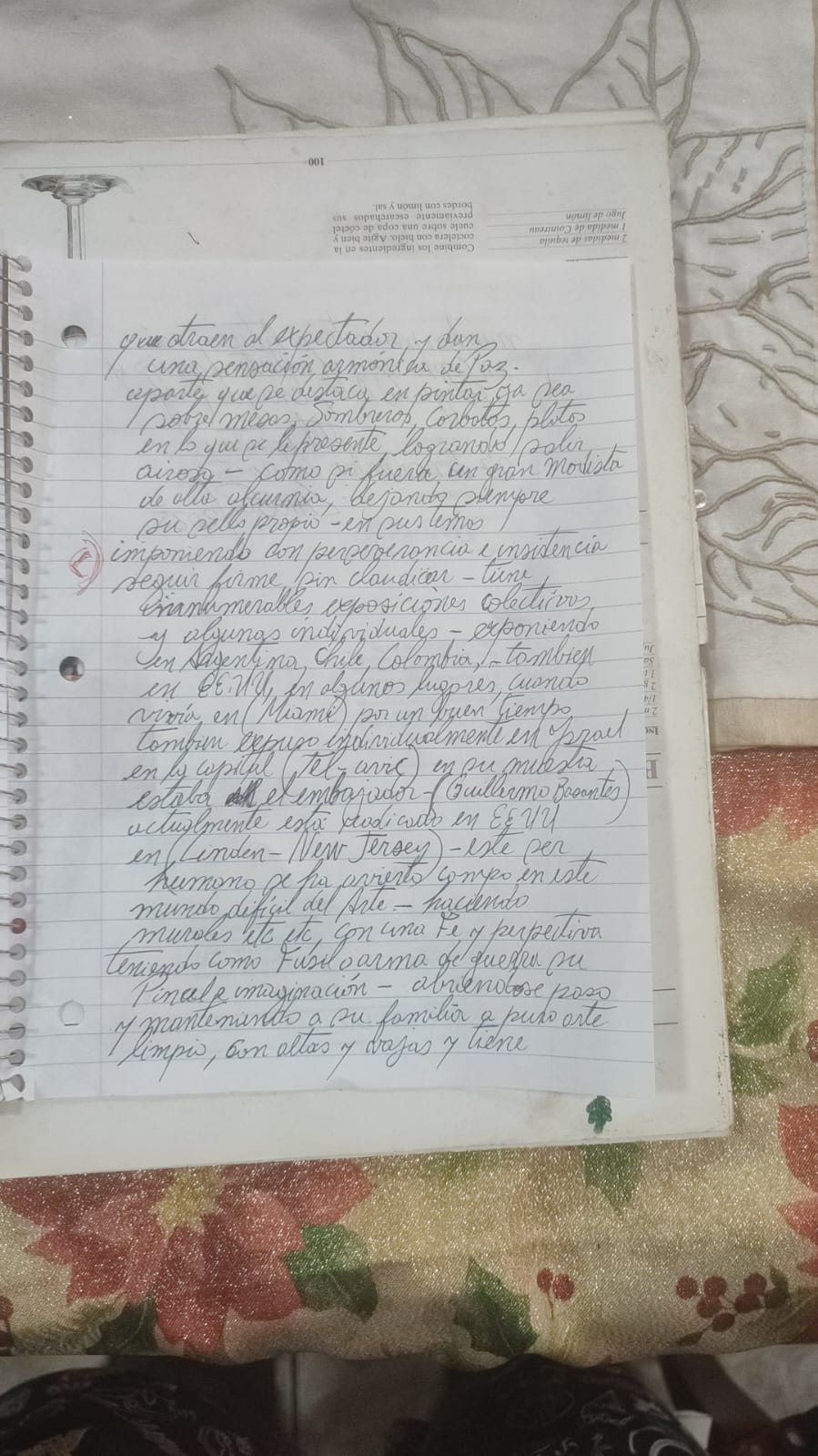 Una Lucha Incesante - manuscrito 2