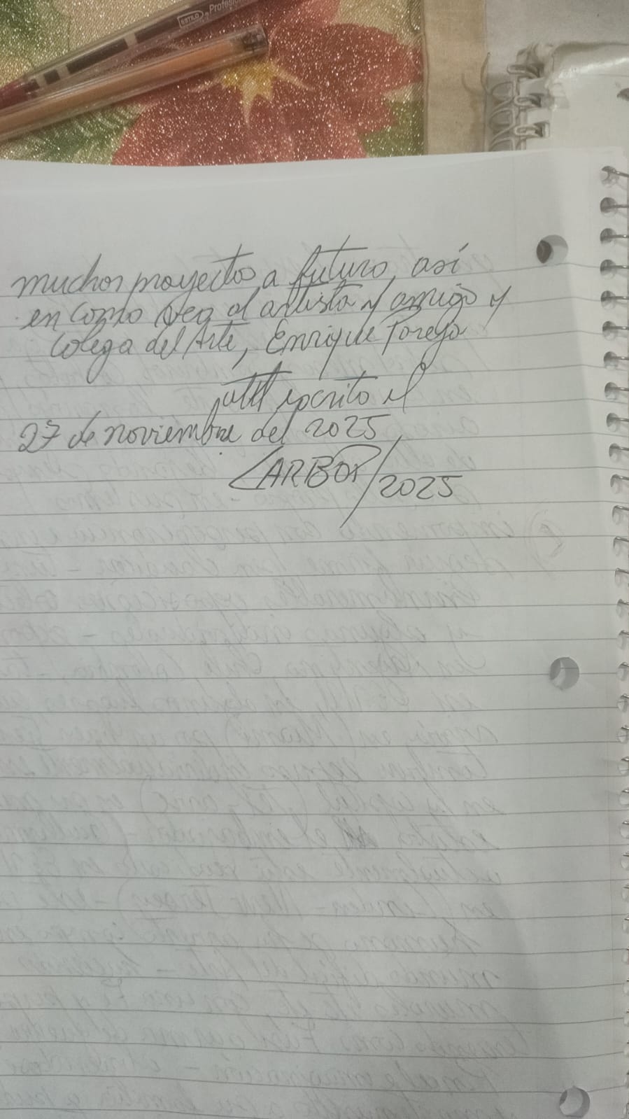 Una Lucha Incesante - manuscrito 3